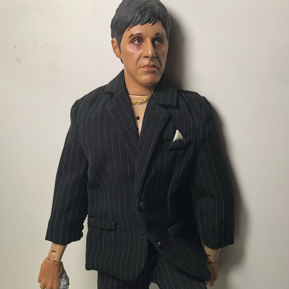 Sideshow Collectibles SCARFACE 12” Talking Figure NUDE Tony Montana Al P…